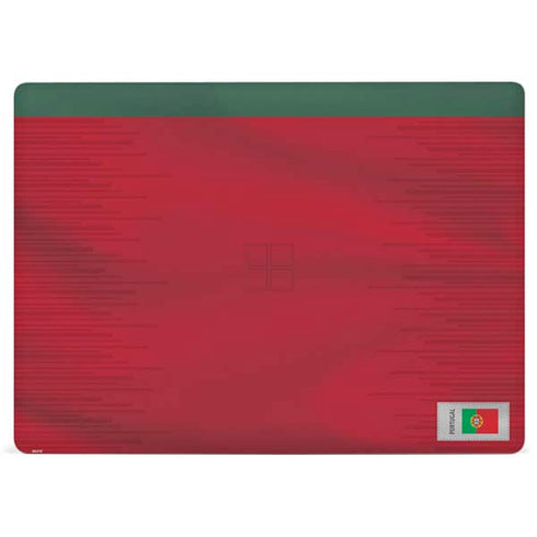 Portugal Soccer Flag Surface Laptop 2 Skin